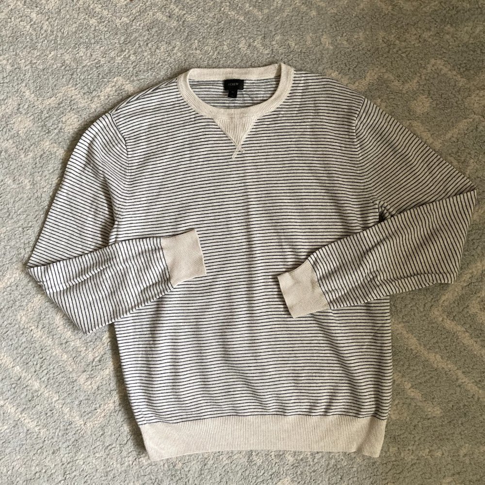 J. Crew Striped Sweater Medium